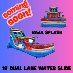 18' Baja Splash DL Slide