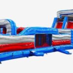 42 ft Texas 2 Lane Obstacle course rental