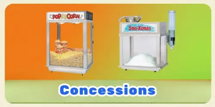 Concessions Rentals Concessions Rentals