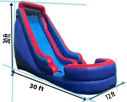 3020ft20quick20drop20waterslide20dimensions20bouncing20for20joy20bounce20house20and20party20rentals 1727406500 30' Quick Drop SLIDE