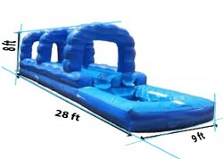 slip20n20slide20blue20bouncing20for20joy20bounce20house20and20party20rentals20dimensions 1727230313 Slip N SLIDE