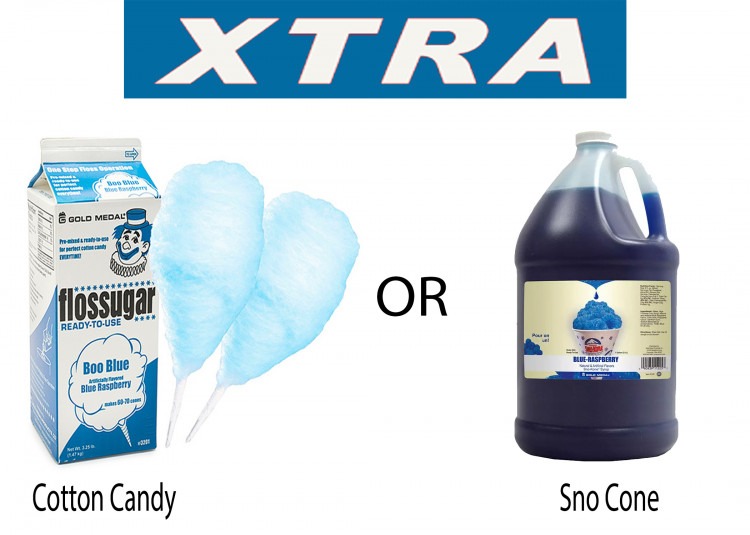 Xtra Blue Raspberry Flavor Concession