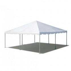 20x20 Frame Tent White Top