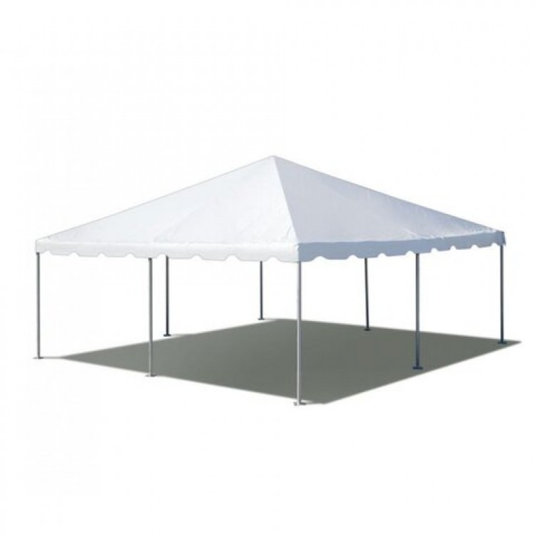 20x20 Frame Tent White Top