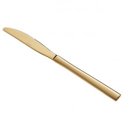 Gold Dinner Knife (Qty of 10)