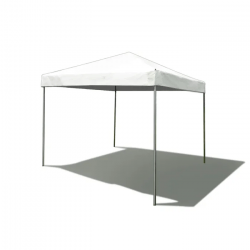 15x15 Frame Tent White Top