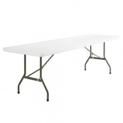 8' Rectangular Plastic Table