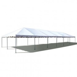 20x70 Frame Tent White Top