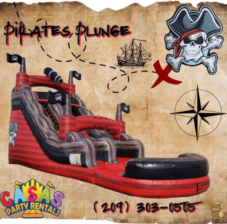 20 Ft Tall Pirate Plunge