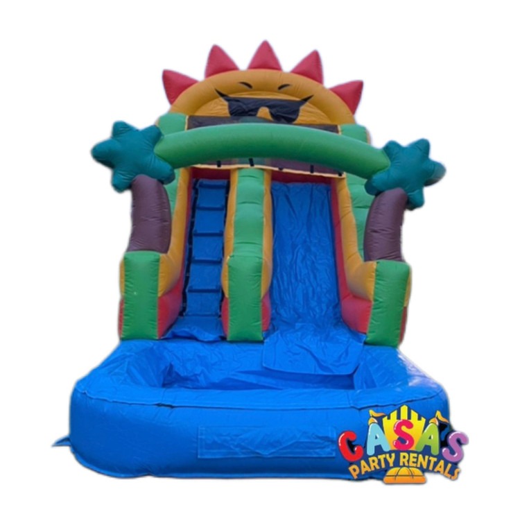 15’  Ft Tall Tropical Splash