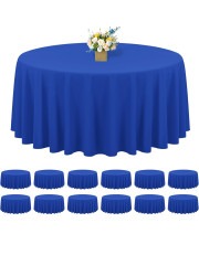 120’’ Royal Blue Round Linen