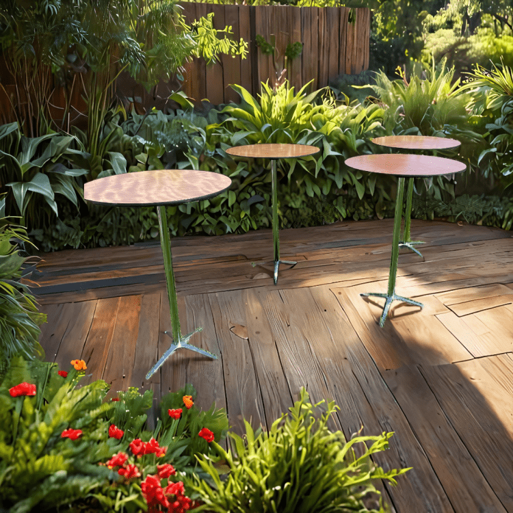 30 Wooden Cocktail Table