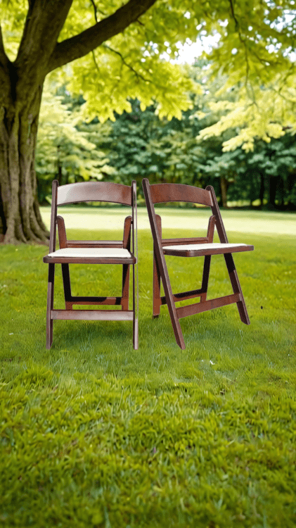 Woodgrain  Resin Chair