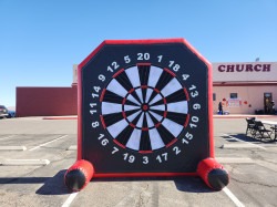 Soccer Darts (Black & Red) 3L 11W 11H