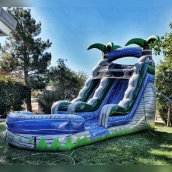15' Cascade Crush Water Slide 25L  9W  15H