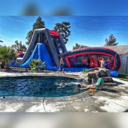 45' H2Obstacle Course 45L 11W x 15H (Wet or Dry)