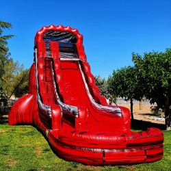 22' Volcano Water Slide 40' L 21' W 22' H