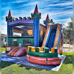 5-1 Colorful Castle 20'x18'x15' (Wet or Dry)