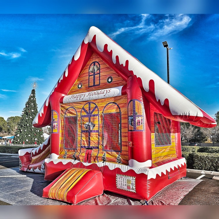 Christmas Bounce House Combo 22L 13W 17H