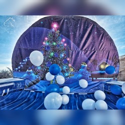 Snow Globe Photo Op 21L 12W 10H