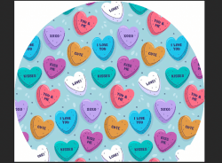 Click to select Valentine's Backdrop