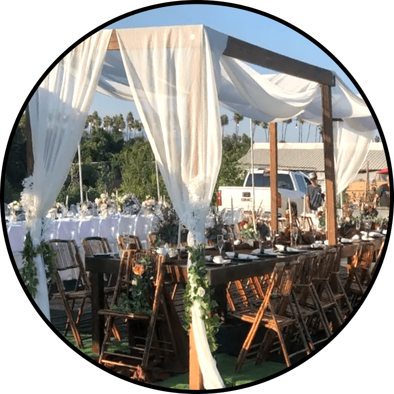 boho themed weddings rentals FK Home