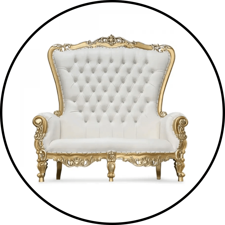 throne chairs rentals FK Home