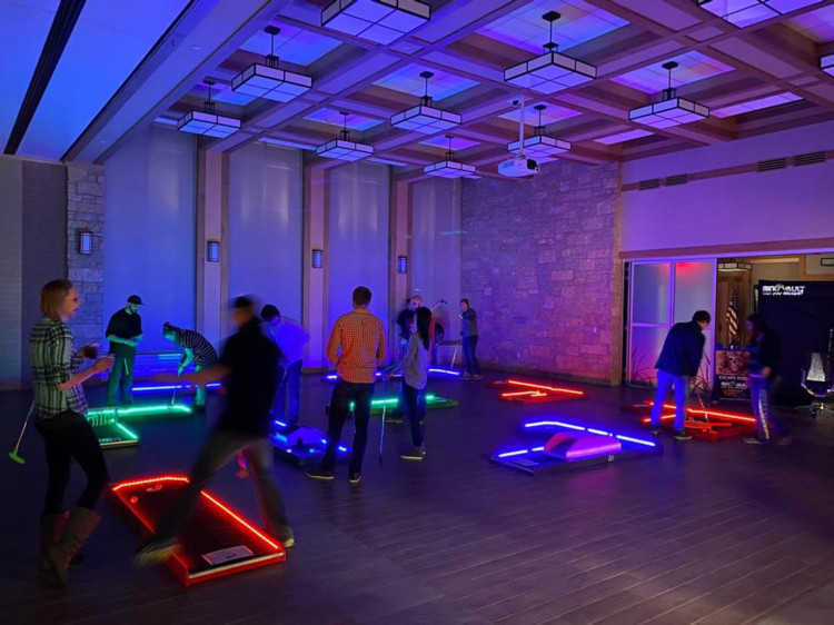 L.E.D. Mini Golf - 9 Hole