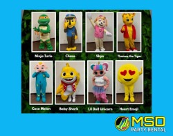 CHARACTERS VISITS