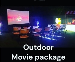 Outdoor cinema package