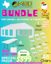 BUNDLE 20X20 48 CHAIRS