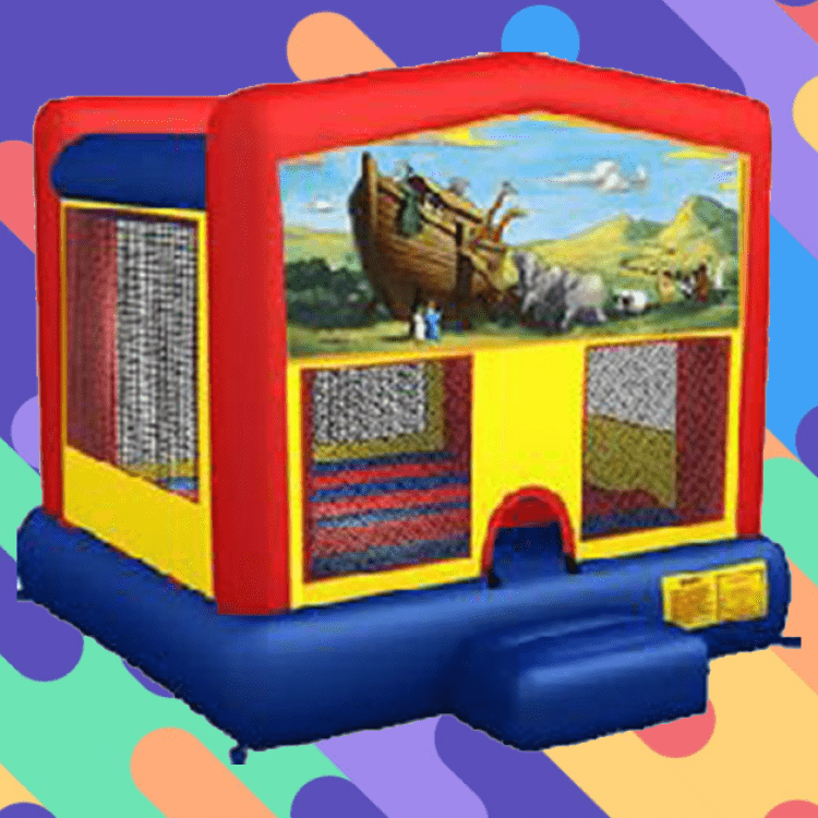 Noah's Ark Themed Bounce House