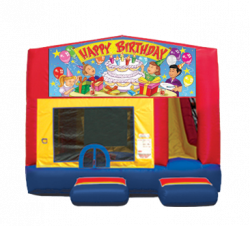 Happy Birthday Bounce & Slide Combo