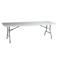 8ft plastic table