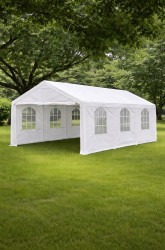 20x20 tent with window walls