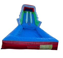 Water Slide Blue