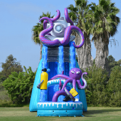 19' Deep Sea Water Slide W/Pool (overnight included in price