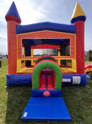 Rainbow Bounce Castle