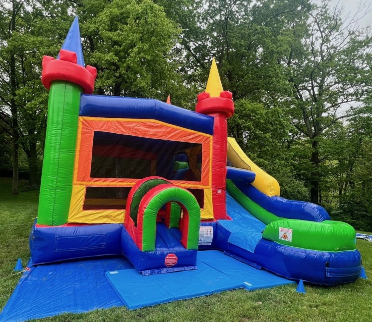 Large Rainbow Castle wet/dry combo