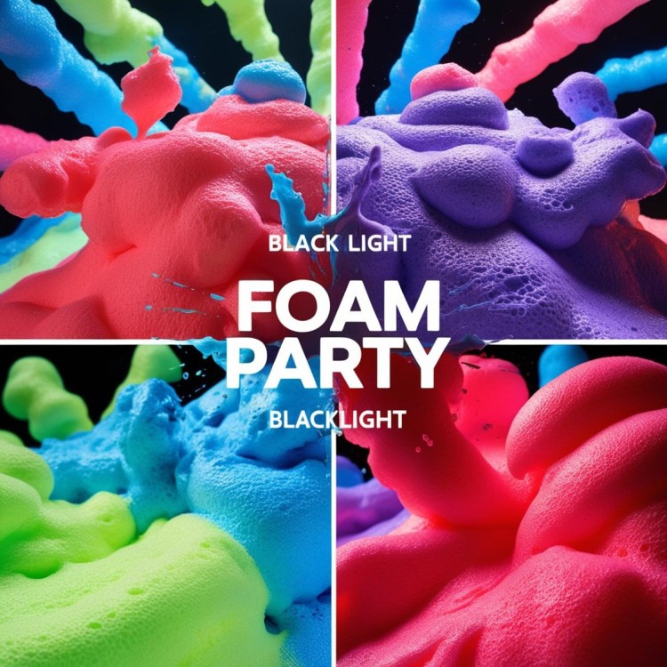UV Foam Party