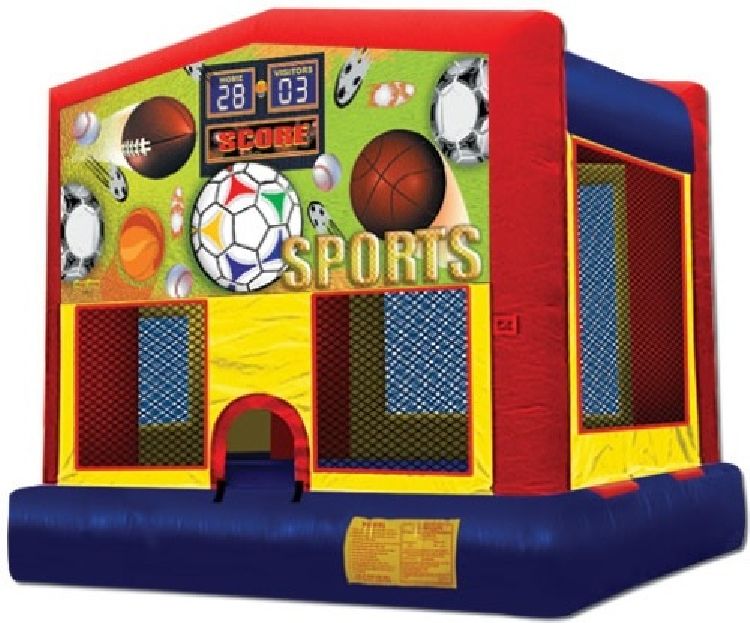 Sports Themed Bounce House