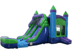 00w 28 Foot Green N Purple Wet Dry Combo Water Slide 345x550 17691 1 Mega Jump