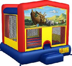 Noah's Ark Themed Bounce House