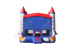 3D Rocket Bounce House