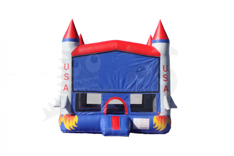 3D Rocket Bounce House