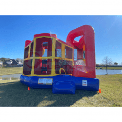 520in20120Castle20Combo20 20Front 1711035673 Castle Bounce House W/Slide Combo 5 in 1