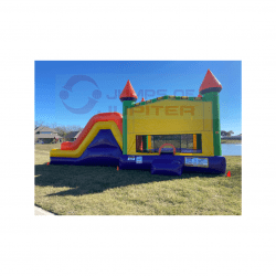 Castle Bounce House W/Double Slide