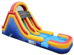 18 Ft Double Water Slide