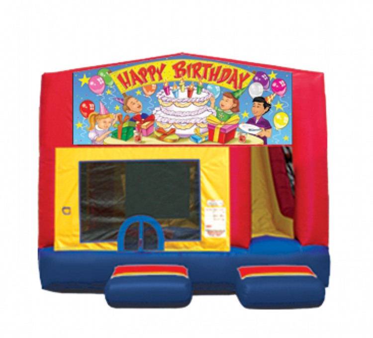 Happy Birthday Bounce & Slide Combo