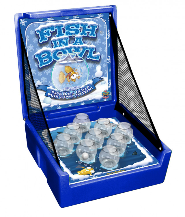 Fish in a Bowl Winter Themed Carnival Game Fish in a Bowl Winter Themed Carnival Game